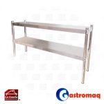 Plateo 2 Niveles 120x30x60 cm. Gastromaq