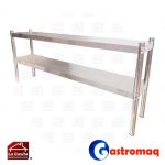 Plateo 2 Niveles 180x30x60 cm. Gastromaq