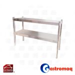 Plateo 2 Niveles 90x30x60 cm. Gastromaq