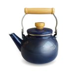 Tetera Enlozada Mango de Madera 2 Lts