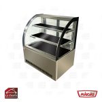 Vitrina Pastelera Curva 1000 mm. 350 Litros Maigas