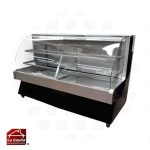 Vitrina Pastelera Vidrio Doble Curvo 1,5 mts.