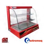 Vitrina Templada 66 cms 2 Repisas Roja
