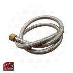 Flexible metálico 1 mt. 1/2" HI x 1/2" HI Gasfix