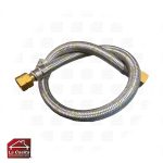 Flexible metálico de 60 cm 1/2" HI x 3/8" HI Gasfix