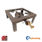 Fogón fierro negro 1 plato Gastromaq