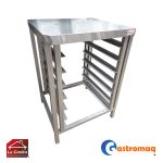 Mesón Para Horno Convector 1A-4A/F Con Bandejero (44.5x54.5) Gastromaq