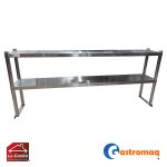 Plateo 2 niveles 180x29x75 cm. Gastromaq