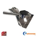 Poruña papa frita con mango de acero Gastromaq