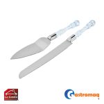 Set espátula y cuchillo para torta Gastromaq