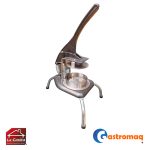 Prensa hamburguesa manual aluminio 12 cm. Gastromaq