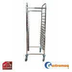 Carro bandejero 15 niveles acero inoxidable bandejas 60x40 cm. mod.3 Gastromaq - Imagen 2