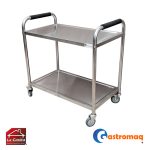 Carro transportador 2 niveles 90x50 cm. (lujo) Gastromaq