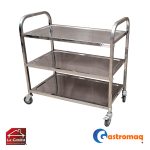 Carro transportador 3 niveles 88x50 cm. Gastromaq