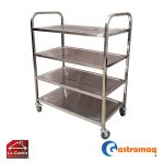 Carro transportador 4 niveles 120x60 cm. Gastromaq
