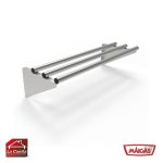 Desliza Bandejas Recto 90 cm. Tubular Acero Maigas