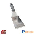 Espátula acero rectangular 10 cm. pequeña Gastromaq