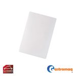 Tabla De Picar 45x30x2 cm. Blanca Gastromaq