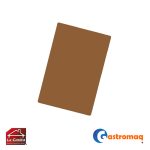 Tabla De Picar 45x30x2 cm. Marrón Gastromaq