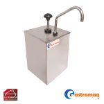 Dispensador Salsa Acero 1 Depósito 3 Lts. Gastromaq