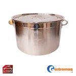 Fondo Acero Bajo 40x24 cm. Gastromaq