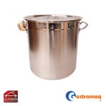 Fondo Acero Inoxidable 21 lts. Gastromaq