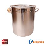 Fondo Acero Inoxidable 98 lts. Gastromaq