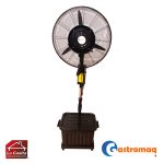 Ventilador Humidificador Nebulizador 26" Pedestal Ajustable Gastromaq