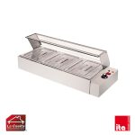 Baño María 3 Depósitos 1/2 Vidrio Recto ITA