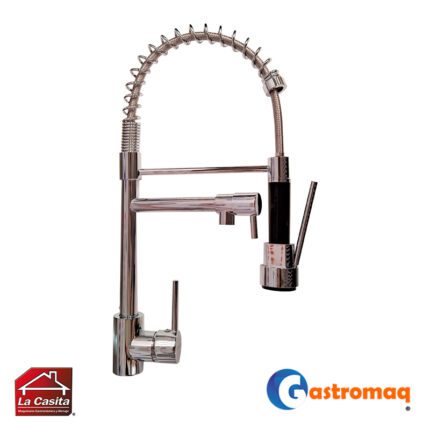 Llave Pre Wash 60 cm. Salida Doble Gastromaq