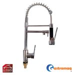 Llave Pre Wash 60 cm. Salida Doble. Gastromaq