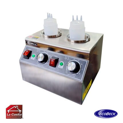 Calentador De Botellas y Salsas Doble Ecobeck