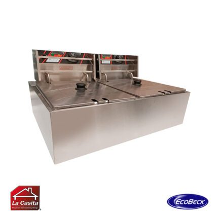Freidora Eléctrica 2 Depósitos Ecobeck