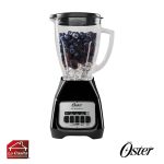Licuadora 1.5 lts. Vaso Vidrio 2 Velocidades Con Pulso Botones Oster