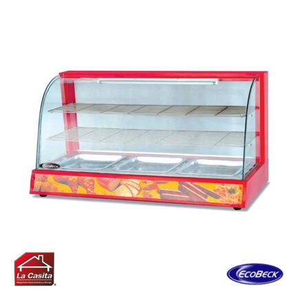 Vitrina Templada 95 cm. 3 Repisas Ecobeck