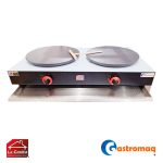 Crepera 2 Platos a Gas Gastromaq