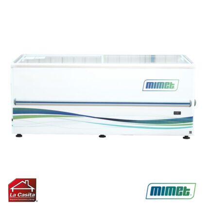Congelador Tapa De Vidrio 850 Inverter Mimet