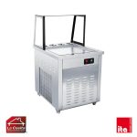Máquina Para Helado Tailandés 4 Depósitos Planchas 50x50 cm. ITA
