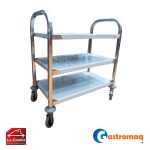 Carro Transportador 3 Niveles Acero Gastromaq