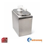 Dispensador Salsa Acero 1 Depósito 2 lts. Toppo Gastromaq