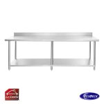 Mesón De Trabajo 240x60x85 cm. Muro Ecobeck