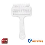 Rodillo Uslero Picador De Masa Clavo 15 cm. PVC Gastromaq