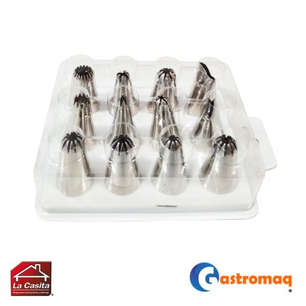 Set Boquilla 12 Piezas Gastromaq