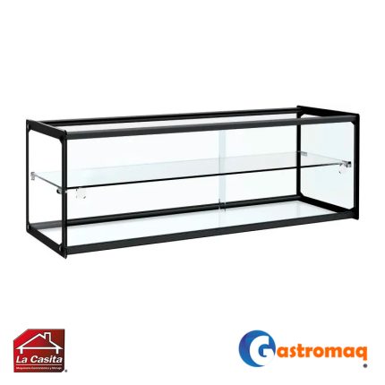 Vitrina Exhibición Neutra 41L / 2 Niveles 55x53x31 cm. Gastromaq