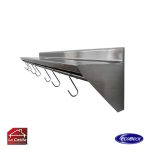 Repisa Muro Con Ganchos 1000x300x180 mm. Ecobeck