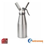 Sifón Crema Batida Chantilly Acero Inoxidable 1.0 lt. Gastromaq