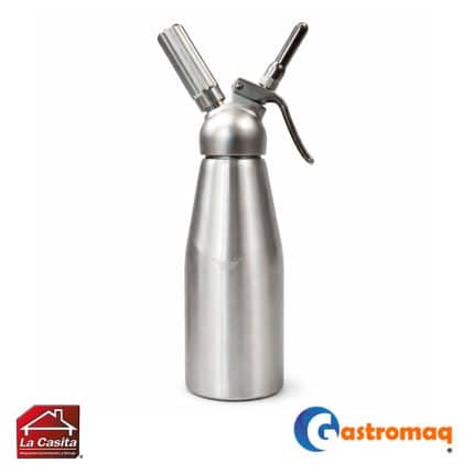 Sifón Crema Batida Chantilly Acero Inoxidable 1.0 lt. Gastromaq