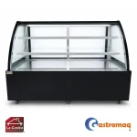 Vitrina Pastelera 3 Niveles Curva 1.5 mts. Gastromaq