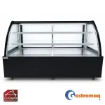 Vitrina Pastelera 3 Niveles Curva 1.8 mts. Gastromaq