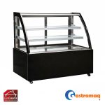 Vitrina Pastelera 3 Niveles Curva 1.8 mts. Gastromaq